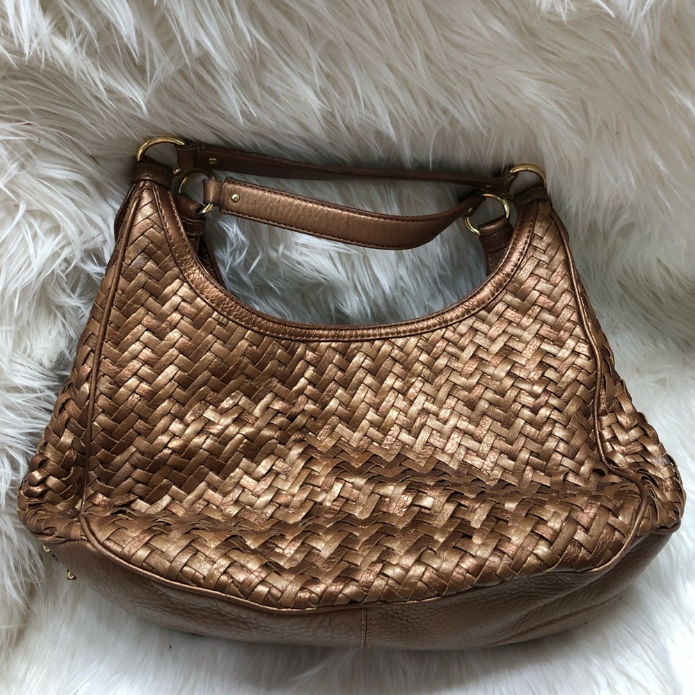 Bronze Cole Haan handbag